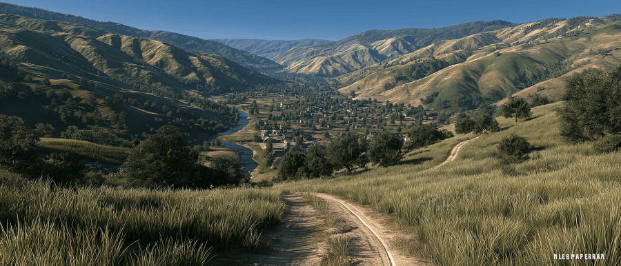 Valley Village puzzle preview